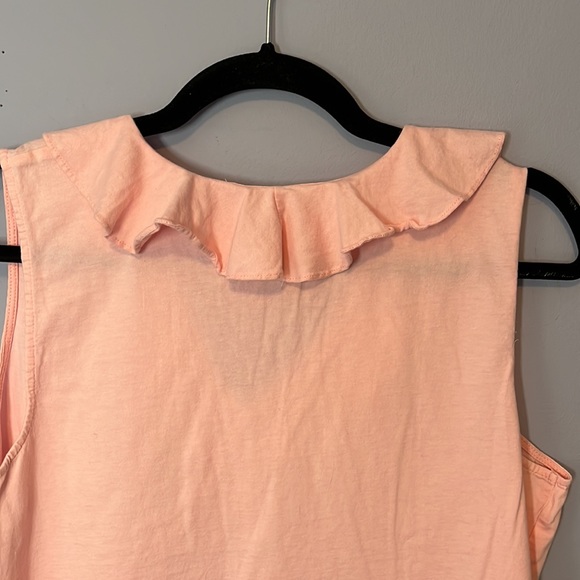 ⚡️✨🌟 5 for $10 Sale!!! 🌟✨⚡️Sleeveless Pink Chaps Collar Crossbody Ruffle - Picture 5 of 5